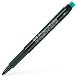 (151399) FABER CASTELL ROTULADOR PERMANENTE MULTIFUNCIONAL MULTIMARK F CON GOMA INTEGRADA NEGRO