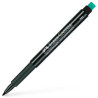 (151399) FABER CASTELL ROTULADOR PERMANENTE MULTIFUNCIONAL MULTIMARK F CON GOMA INTEGRADA NEGRO