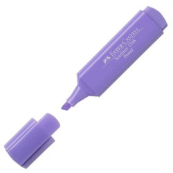 (154656) FABER CASTELL MARCADOR TEXTLINER 1546 PASTEL LILA