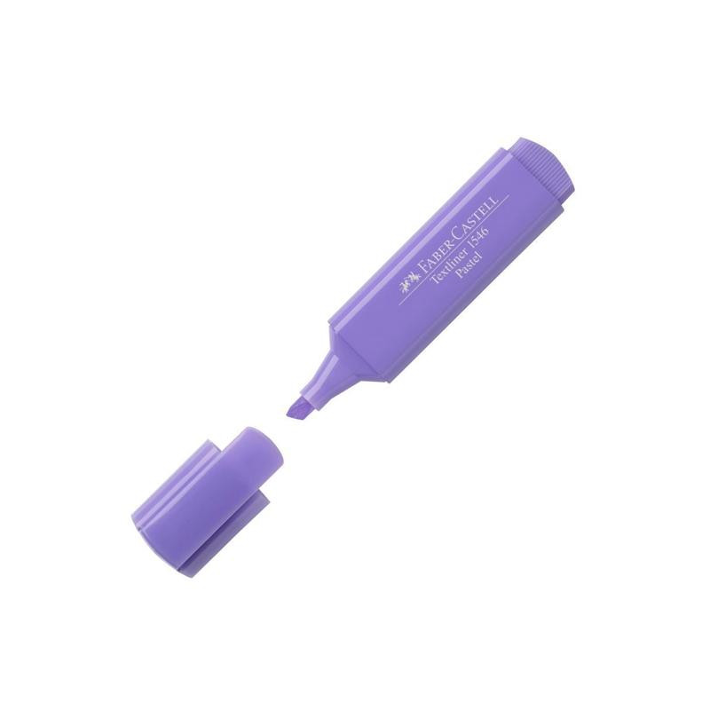 (154656) FABER CASTELL MARCADOR TEXTLINER 1546 PASTEL LILA (154656) FABER CASTELL MARCADOR TEXTLINER 1546 PASTEL LILA