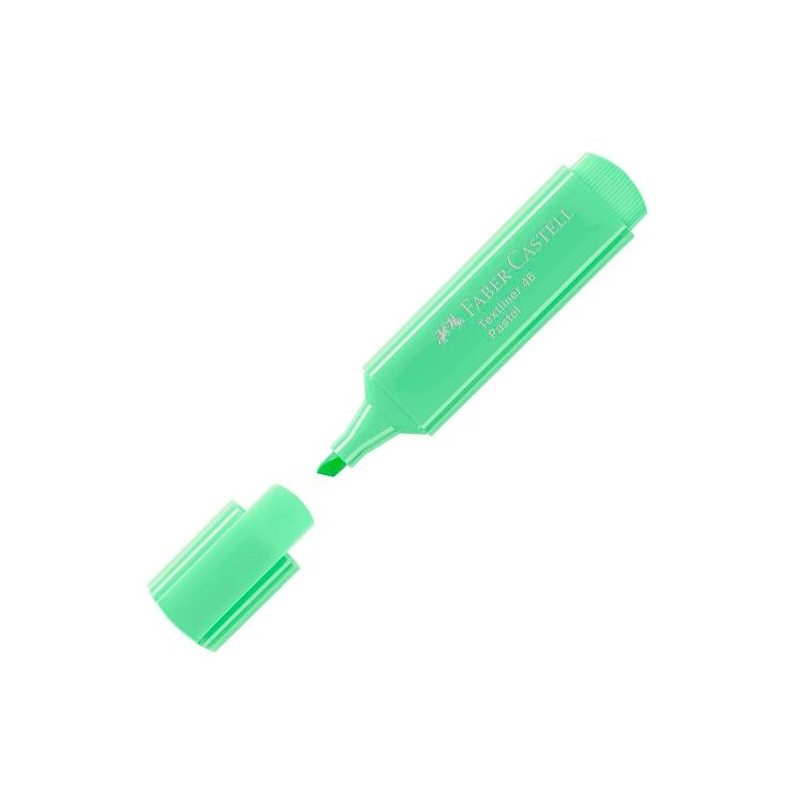 (154666) FABER CASTELL MARCADOR TEXTLINER 1546 PASTEL VERDE CLARO (154666) FABER CASTELL MARCADOR TEXTLINER 1546 PASTEL VERDE CLARO