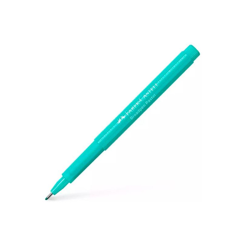 (155457) FABER CASTELL ROTULADOR BROADPEN PASTEL 0.8MM TURQUESA (155457) FABER CASTELL ROTULADOR BROADPEN PASTEL 0.8MM TURQUESA