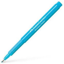 (155458) FABER CASTELL ROTULADOR BROADPEN PASTEL 0.8MM AZUL