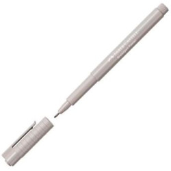(155488) FABER CASTELL ROTULADOR BROADPEN PASTEL 0.8MM GRIS