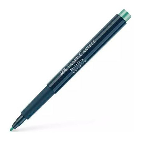 (160794) FABER CASTELL ROTULADOR PUNTA DE FIBRA METALLICS MARKER WANDERLUST