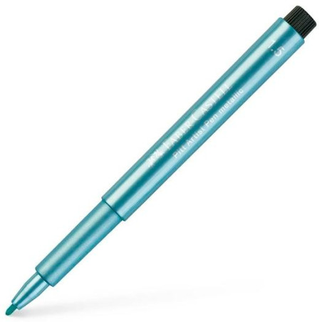 (167392) FABER CASTELL ROTULADOR PITT ARTIST PEN METALLIC AZUL METÁLICO