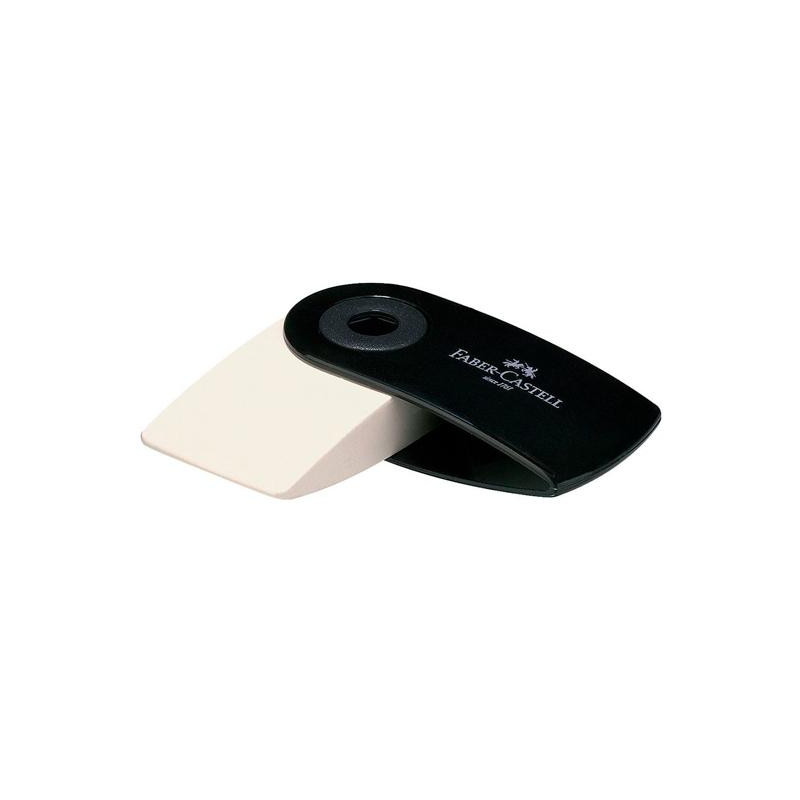 (182410) FABER CASTELL GOMA DE BORRAR SLEEVE MINI CON FUNDA NEGRO (182410) FABER CASTELL GOMA DE BORRAR SLEEVE MINI CON FUNDA NEGRO
