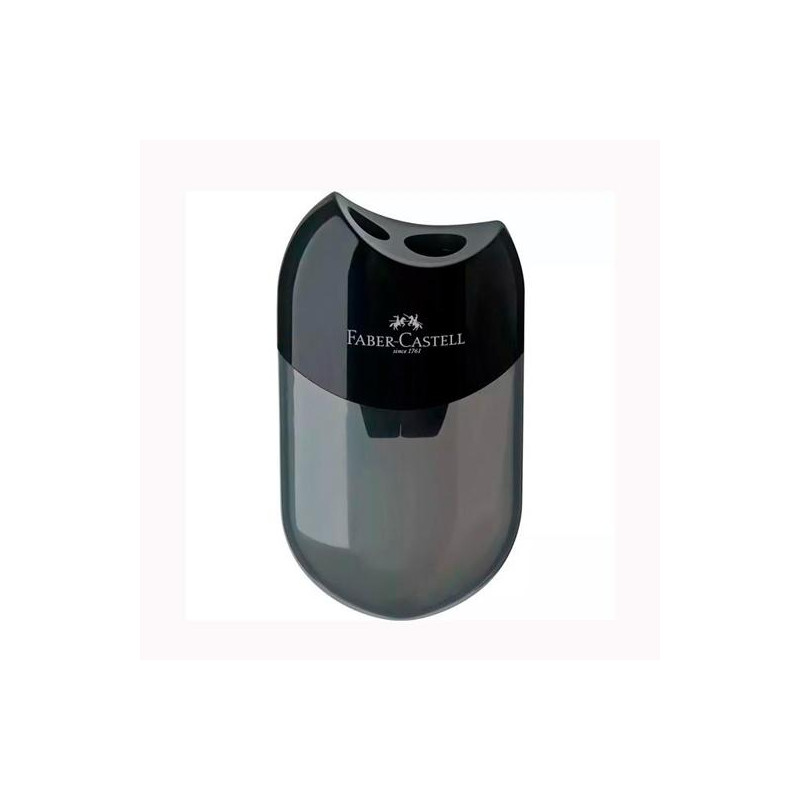 (183500) FABER CASTELL AFILALÁPICES DOBLE NEGRO (183500) FABER CASTELL AFILALÁPICES DOBLE NEGRO