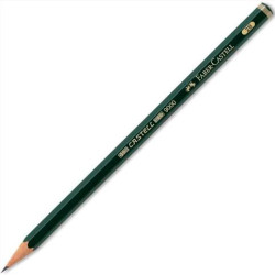 (B-9000-2B-2) FABER CASTELL LÁPIZ DE GRAFITO 9000 2B BLISTER 2 UD