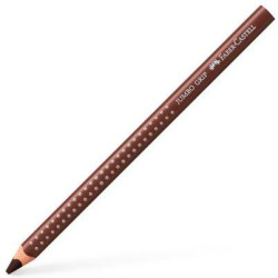 (110976) FABER CASTELL LÁPICES DE COLORES JUMBO GRIP UNICOLOR MARRÓN VAN-DYCK