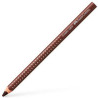 (110976) FABER CASTELL LÁPICES DE COLORES JUMBO GRIP UNICOLOR MARRÓN VAN-DYCK