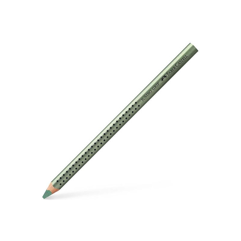 (110985) FABER CASTELL LÁPICES DE COLORES JUMBO GRIP METALLIC UNICOLOR VERDE METÁLICO (110985) FABER CASTELL LÁPICES DE COLORES JUMBO GRIP METALLIC UNICOLOR VERDE METÁLICO