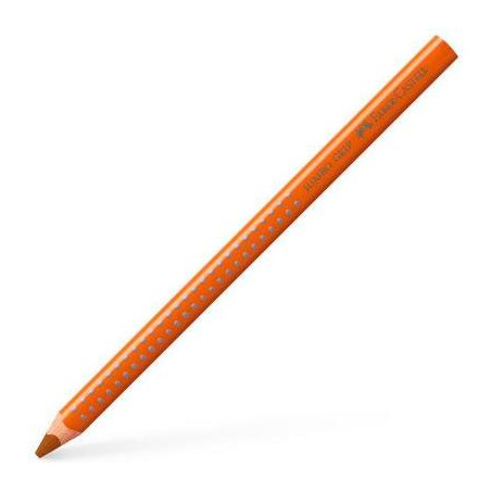 (110987) FABER CASTELL LÁPICES DE COLORES JUMBO GRIP UNICOLOR OCRE TOSTADO