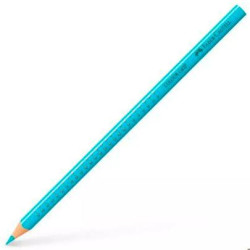 (112454) FABER CASTELL LÁPIZ DE COLOR ACUARELABLE COLOUR GRIP TURQUESA COBALTO CLARO