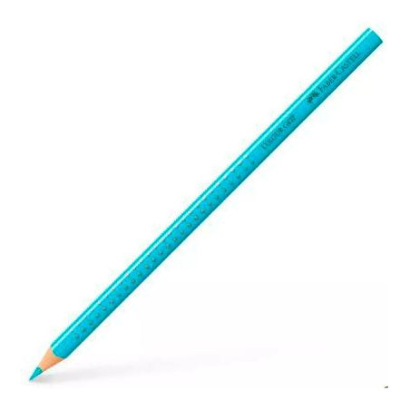 (112454) FABER CASTELL LÁPIZ DE COLOR ACUARELABLE COLOUR GRIP TURQUESA COBALTO CLARO