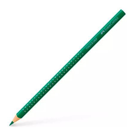 (112463) FABER CASTELL LÁPIZ DE COLOR ACUARELABLE COLOUR GRIP VERDE ESMERALDA