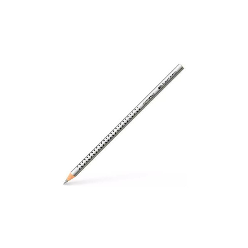 (112482) FABER CASTELL LÁPIZ DE COLOR ACUARELABLE COLOUR GRIP PLATA (112482) FABER CASTELL LÁPIZ DE COLOR ACUARELABLE COLOUR GRIP PLATA