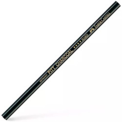 (117411) FABER CASTELL ECOLÁPIZ PITT TIZA NO GRASO NEGRO INTENSO