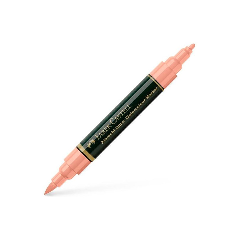 (160432) FABER CASTELL ROTULADOR DÜRER WATERCOLOUR DOBLE PUNTA MEDIA/PINCEL BEIGE ROJIZO