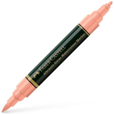 (160432) FABER CASTELL ROTULADOR DÜRER WATERCOLOUR DOBLE PUNTA MEDIA/PINCEL BEIGE ROJIZO