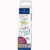 (167304) FABER CASTELL ROTULADORES PITT ARTIST PEN METALLIC 1