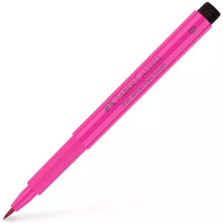 (167425) FABER CASTELL ROTULADOR PITT ARTIST PEN BRUSH PUNTA PINCEL ROSA PÚRPURA MEDIO