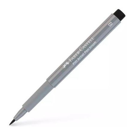(167432) FABER CASTELL ROTULADOR PITT ARTIST PEN BRUSH PUNTA PINCEL GRIS FRÍO III