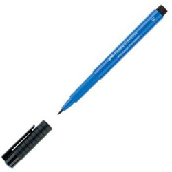(167443) FABER CASTELL ROTULADOR PITT ARTIST PEN BRUSH PUNTA PINCEL AZUL COBALTO