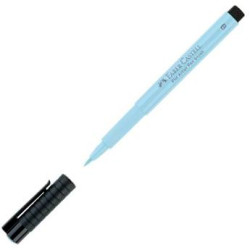 (167448) FABER CASTELL ROTULADOR PITT ARTIST PEN BRUSH PUNTA PINCEL AZUL HIELO
