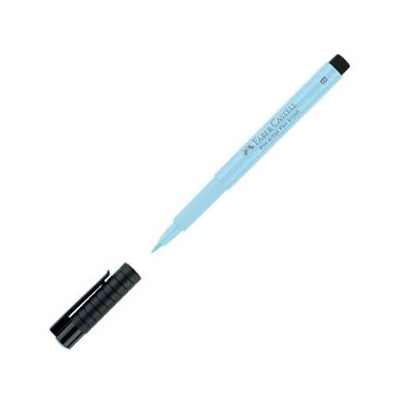 (167448) FABER CASTELL ROTULADOR PITT ARTIST PEN BRUSH PUNTA PINCEL AZUL HIELO
