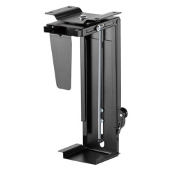 (MPC03-201) AISENS  SOPORTE GIRATORIO Y ALTURA PERSONALIZABLE PARA CPU POR DEBAJO DE ESCRITORIO CON MANGO DE BLOQUEO FÁCIL