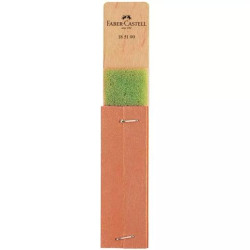 (185100) FABER CASTELL RASQUETA CON TIRAS DE PAPEL DE LIJA FINA Y GRUESA