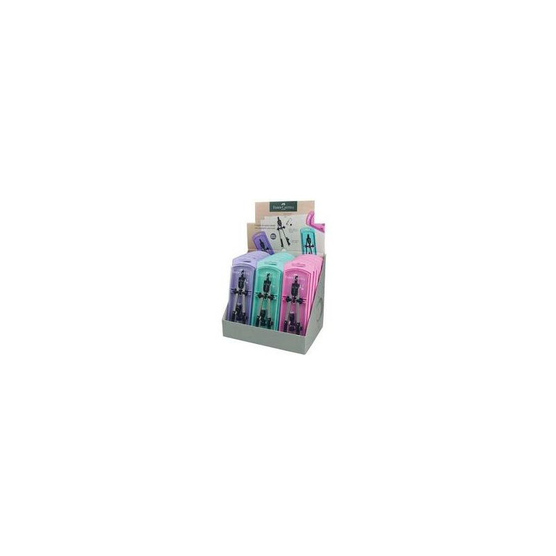 (32722-8-D-P) FABER CASTELL COMPÁS ARTICULADO DE AJUSTE RÁPIDO Y ADAPTADOR UNIVERSAL 17MCM C/RECAMBIO PASTEL (32722-8-D-P) FABER CASTELL COMPÁS ARTICULADO DE AJUSTE RÁPIDO Y ADAPTADOR UNIVERSAL 17MCM C/RECAMBIO PASTEL
