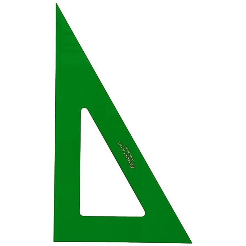 (666-28) FABER CASTELL CARTABÓN SIN GRADUAR 28CM VERDE (666-28) FABER CASTELL CARTABÓN SIN GRADUAR 28CM VERDE