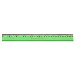 (813) FABER CASTELL REGLA TECNICA DE 30 CM