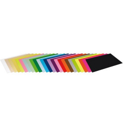 (15450) FABRISA CARTULINA 180G A4 50H SURTIDO INTENSO