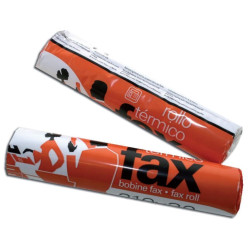 (16181) FABRISA ROLLO TÉRMICO FAX 210MMX15METROS Y 12MM DE MANDRIL