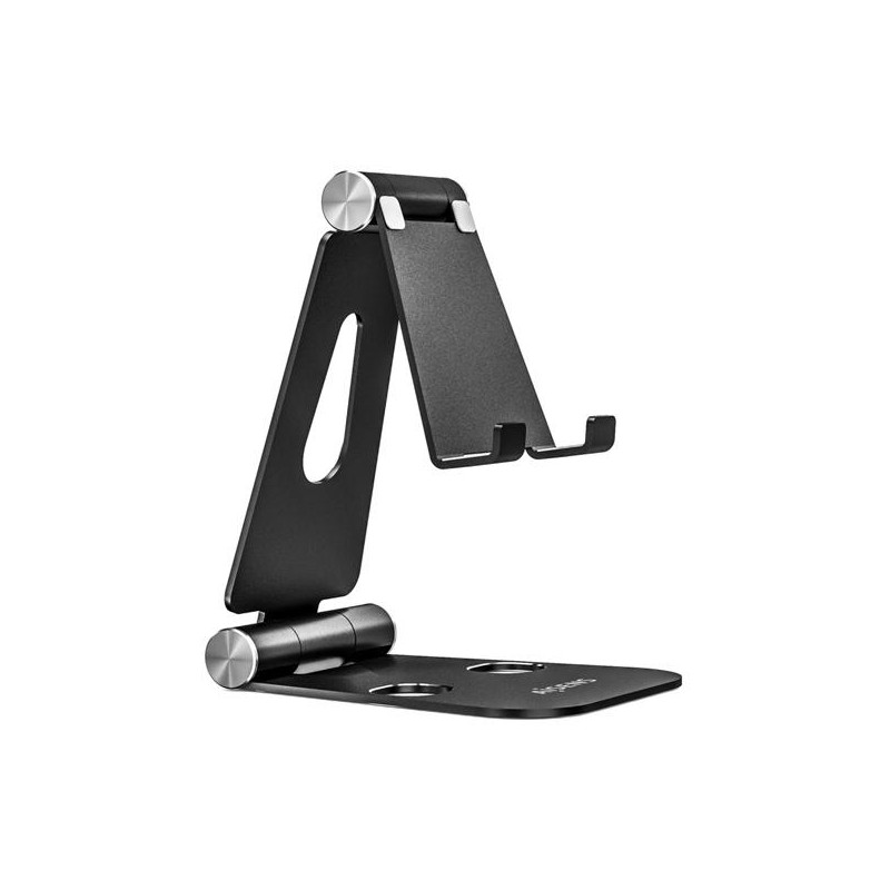 (MS2PXL-096) AISENS SOPORTE DE SOBREMESA TAMAÑO XL AJUSTABLE 2 PIVOTES PARA MOVIL/TABLET NEGRO (MS2PXL-096) AISENS SOPORTE DE SOBREMESA TAMAÑO XL AJUSTABLE 2 PIVOTES PARA MOVIL/TABLET NEGRO