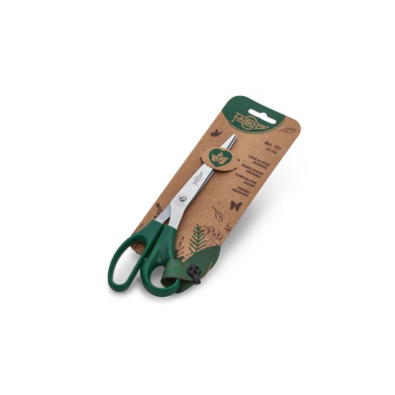 (T21) FAIBO TIJERAS OFICINA 21CM ASIMÉTRICAS MANGO DE PLÁSTICO VERDE OSCURO (T21) FAIBO TIJERAS OFICINA 21CM ASIMÉTRICAS MANGO DE PLÁSTICO VERDE OSCURO