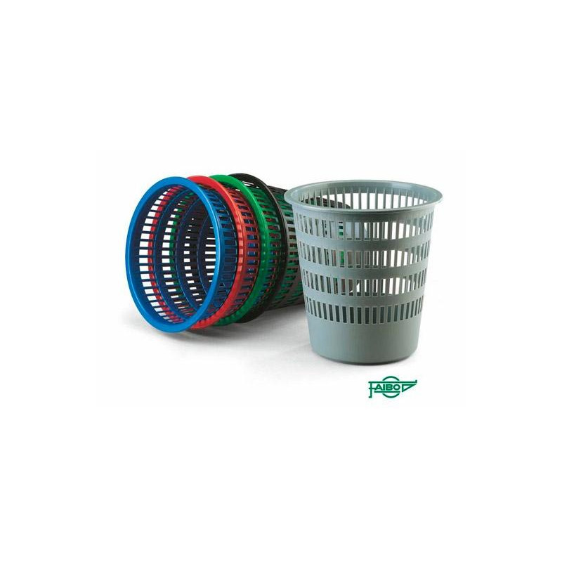 (306-07) FAIBO PAPELERA DE PLÁSTICO REJILLA CAPACIDAD 16 LITROS 310X315 MM SERIE 306 AZUL (306-07) FAIBO PAPELERA DE PLÁSTICO REJILLA CAPACIDAD 16 LITROS 310X315 MM SERIE 306 AZUL
