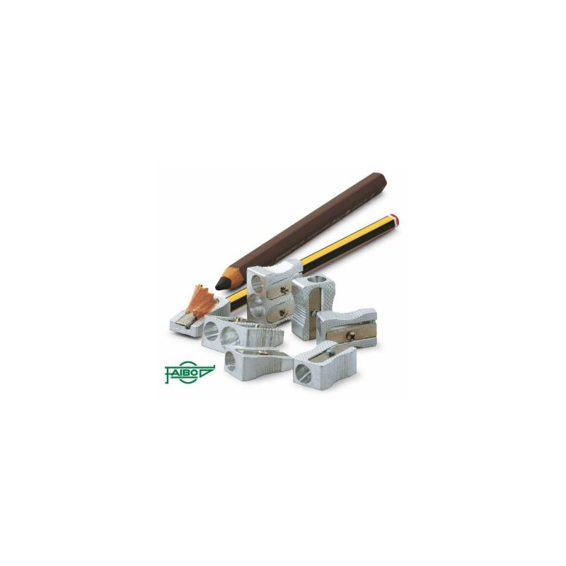 (2003) FAIBO AFILALÁPICES FORMA DE CUÑA DOBLE USO PARA LÁPICES HASTA 10MM -12 UD- (2003) FAIBO AFILALÁPICES FORMA DE CUÑA DOBLE USO PARA LÁPICES HASTA 10MM -12 UD-