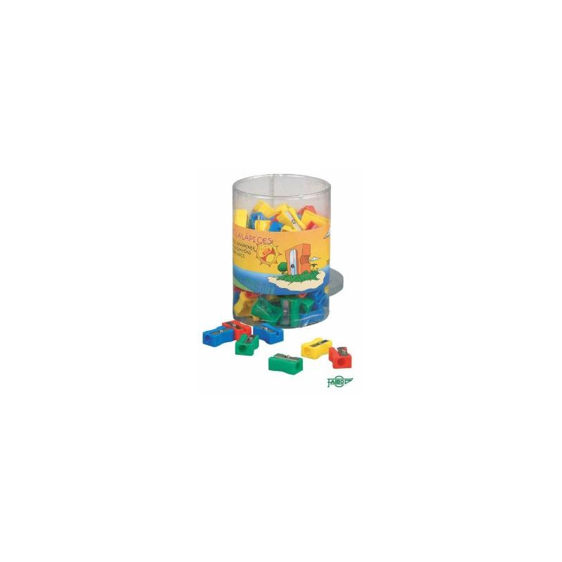 (PB2) FAIBO AFILALÁPICES FORMA RECTANGULAR PLÁSTICO C/SURTIDOS BOTE 100 UD (PB2) FAIBO AFILALÁPICES FORMA RECTANGULAR PLÁSTICO C/SURTIDOS BOTE 100 UD