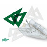 (101-25CV) FAIBO CARTABÓN 25CM SIN GRADUAR VERDE
