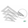 (21325) FAIBO CARTABÓN ESCOLAR GRADUADO 25CM TRANSPARENTE