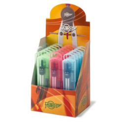 (226EXP) FAIBO COMPÁS 133MM EN ESTUCHE DE PLÁSTICO -COLORES SURTIDOS-