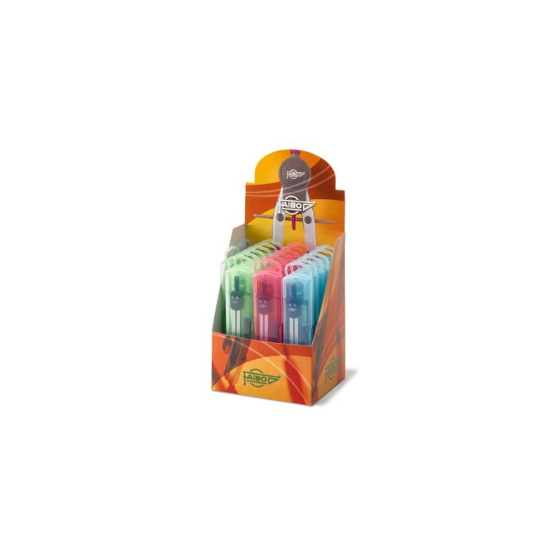 (226EXP) FAIBO COMPÁS 133MM EN ESTUCHE DE PLÁSTICO -COLORES SURTIDOS- (226EXP) FAIBO COMPÁS 133MM EN ESTUCHE DE PLÁSTICO -COLORES SURTIDOS-