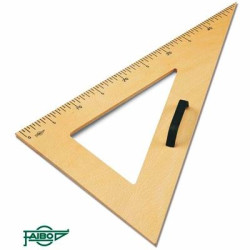(235) FAIBO CARTABÓN PIZARRA 50 CM GRADUADO PLASTICO