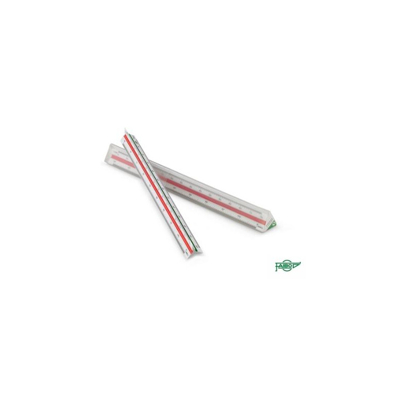 (275E) FAIBO REGLA ESCALA DE REDUCCIÓN 30CM - ESCALÍMETRO (1:100 (275E) FAIBO REGLA ESCALA DE REDUCCIÓN 30CM - ESCALÍMETRO (1:100