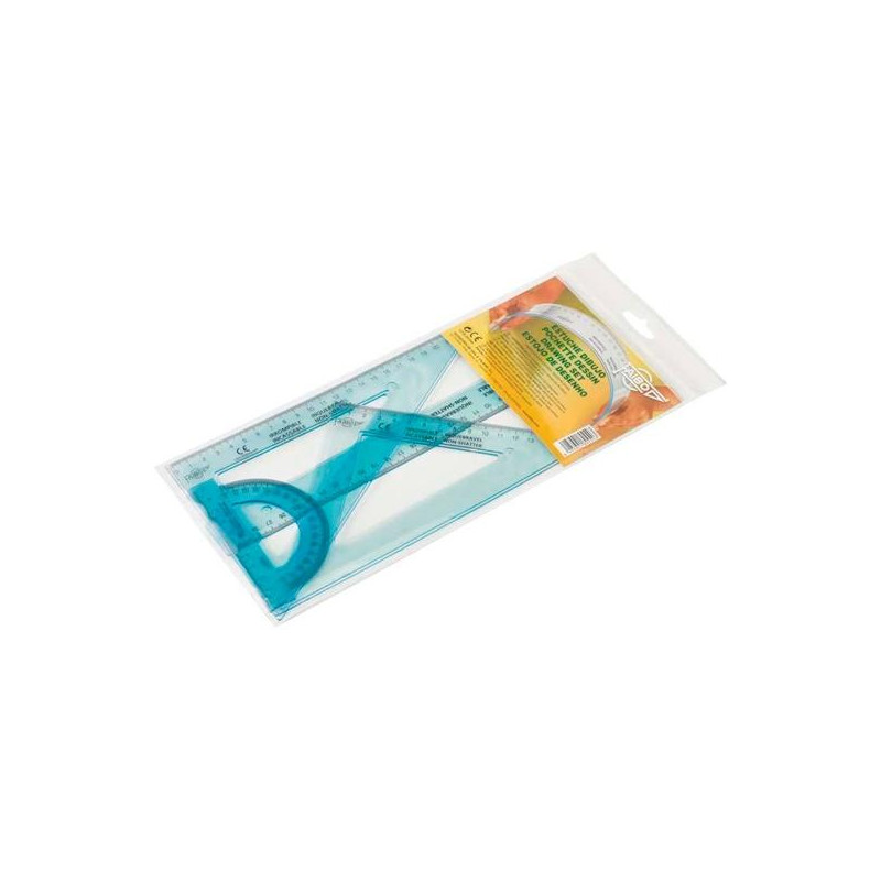 (804K) FAIBO REGLAS IRROMPIBLES 30CM TRANSPARENTE KIT 4 PIEZAS (804K) FAIBO REGLAS IRROMPIBLES 30CM TRANSPARENTE KIT 4 PIEZAS