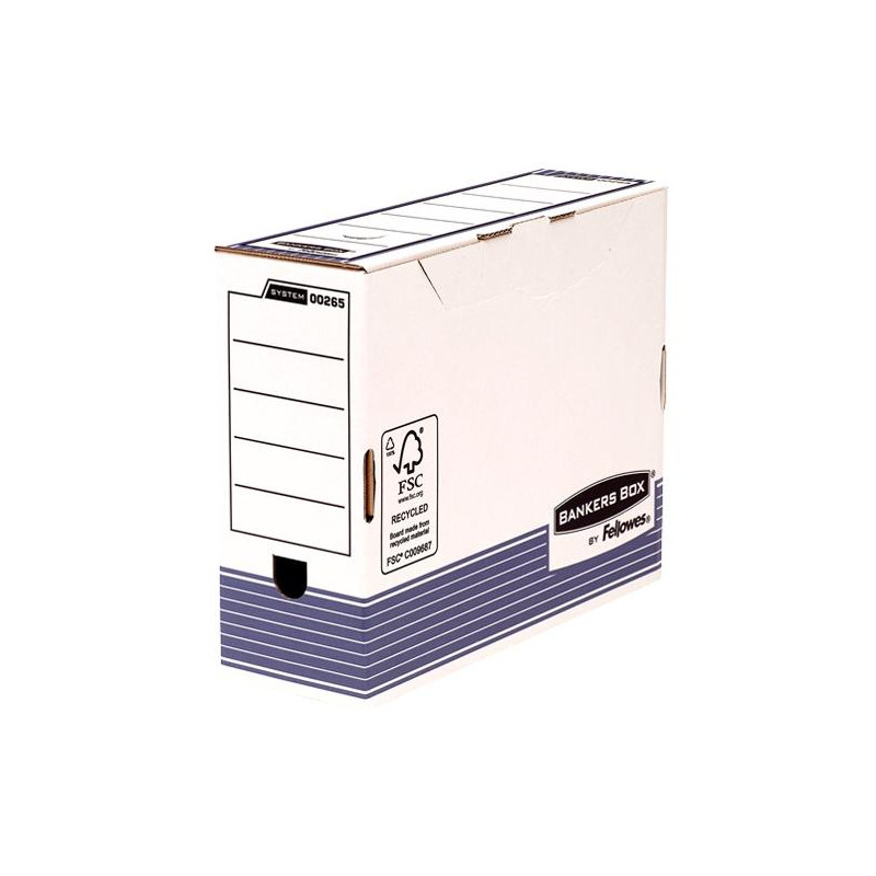 (0026501) FELLOWES CAJA DE ARCHIVO DEFINITIVO 100MM A4 SYSTEM AZUL (0026501) FELLOWES CAJA DE ARCHIVO DEFINITIVO 100MM A4 SYSTEM AZUL